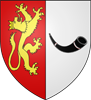 Blason de l'abbé Nicolas de Malaise Blason de l'abbé Nicolas de Malaise