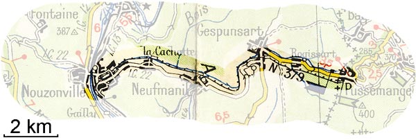 De Pussemange à Nouzonville (Michelin 4, 1935) 450